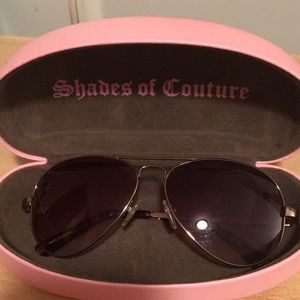 Juicy couture aviator sunglasses
